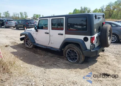 2017 Jeep Wrangler Unlimited Sport 4X4 из США, поврежденный, VIN 1C4BJWDG4HL639590